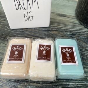 PartyLite NWOB 3-Pc Hand & Body Bar Soap Set